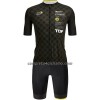 Completo Maglia + Pantaloncino con bretelle 2022 Tour de France Manica Corta Lille-Arenberg Verde Nero